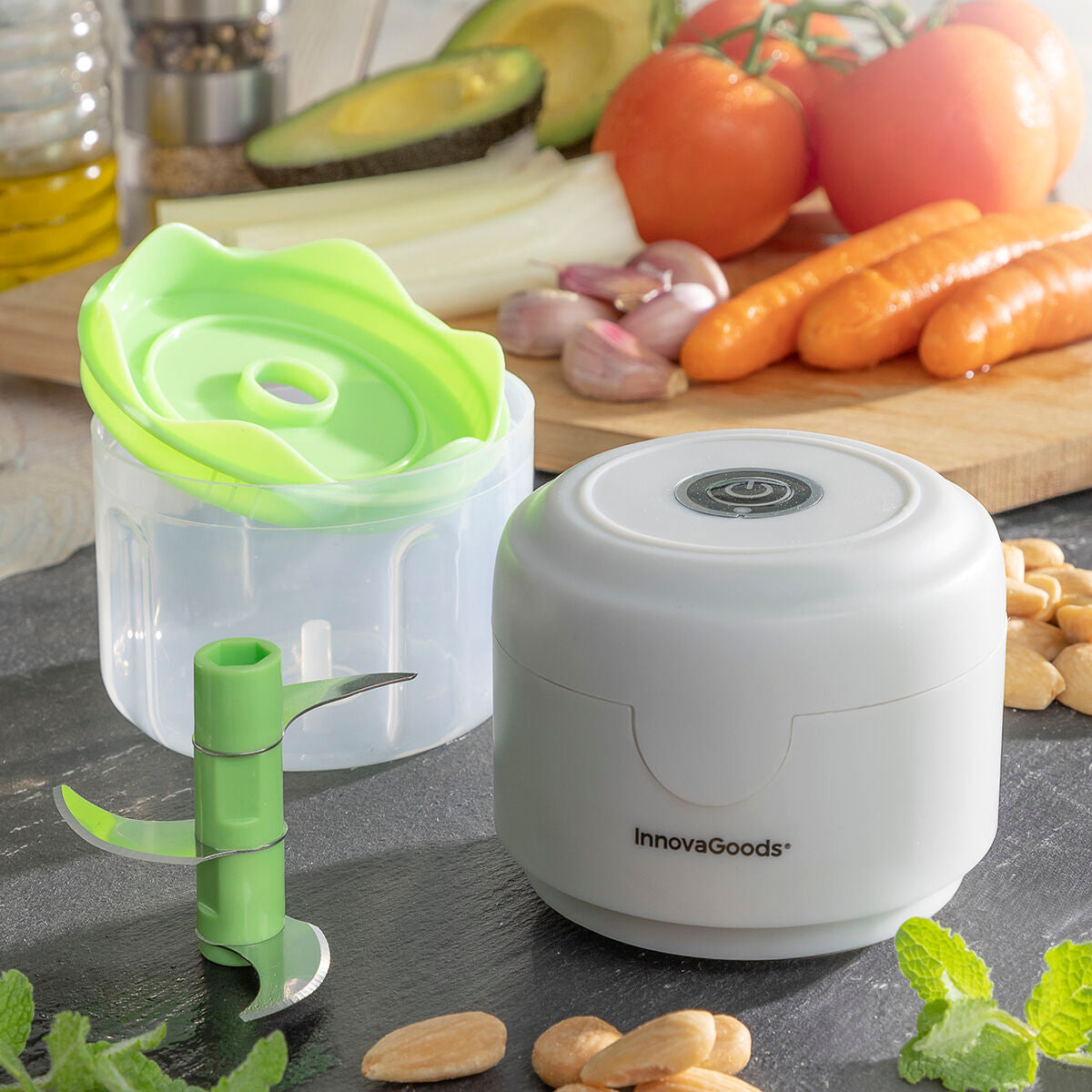 Wiederaufladbarer tragbarer Mini-Chopper Echoppie InnovaGoods