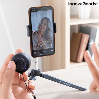 Mini Bluetooth Lautsprecher – Tragbarer kabelloser Lautsprecher mit Mikrofon & Selfie-Funktion