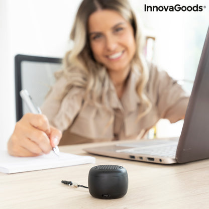 Mini Bluetooth Lautsprecher – Tragbarer kabelloser Lautsprecher mit Mikrofon & Selfie-Funktion