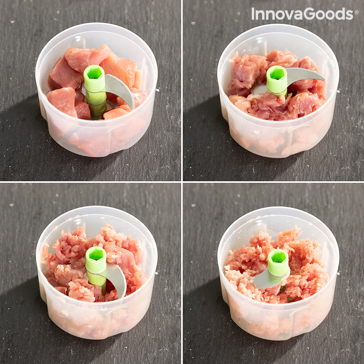 Wiederaufladbarer tragbarer Mini-Chopper Echoppie InnovaGoods