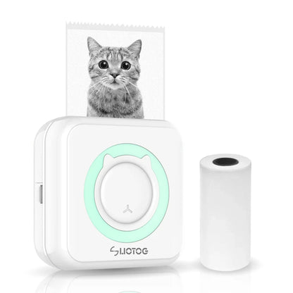 Mini Fotodrucker Bluetooth – Tragbarer HD-Thermodrucker für Etiketten & Fotos