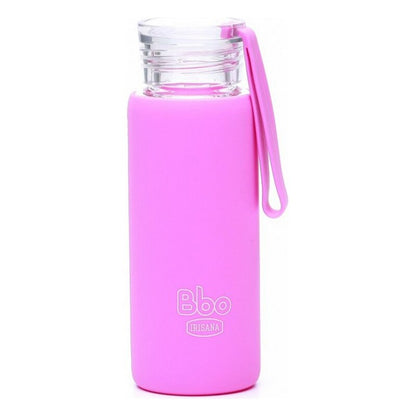 Irisana BBO4 Mini Glasflasche 330 ml – Wiederverwendbare Trinkflasche aus Borosilikatglas