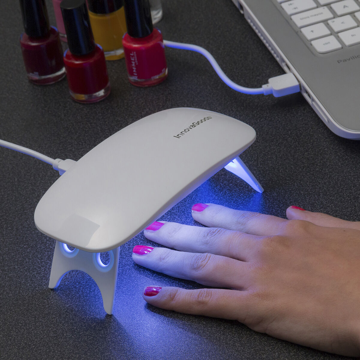 Mini LED UV Nagellampe – Schnell Trocknend & Tragbar von InnovaGoods