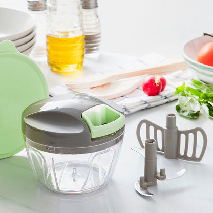 Manueller Mini-Häcksler mit Zugschnur Spinop InnovaGoods