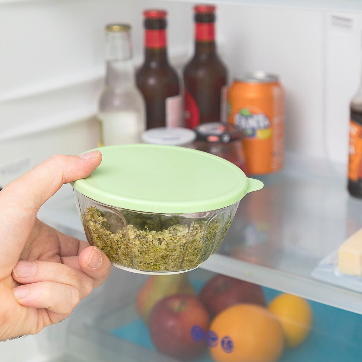 Manueller Mini-Häcksler mit Zugschnur Spinop InnovaGoods