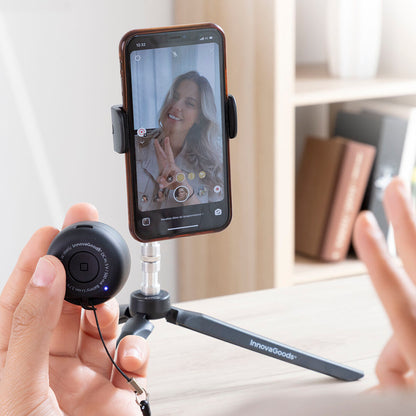 Mini Bluetooth Lautsprecher – Tragbarer kabelloser Lautsprecher mit Mikrofon & Selfie-Funktion