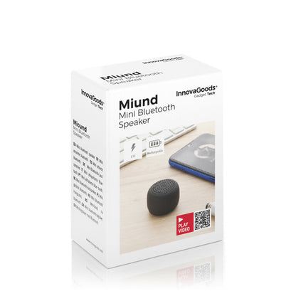 Mini Bluetooth Lautsprecher – Tragbarer kabelloser Lautsprecher mit Mikrofon & Selfie-Funktion