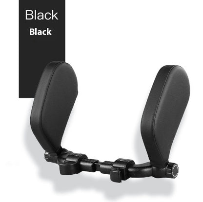 Verstellbare Auto-Kopfstütze | Ergonomisches Nackenkissen für Kinder & Erwachsene | Schlaf- & Reisekissen fürs Auto