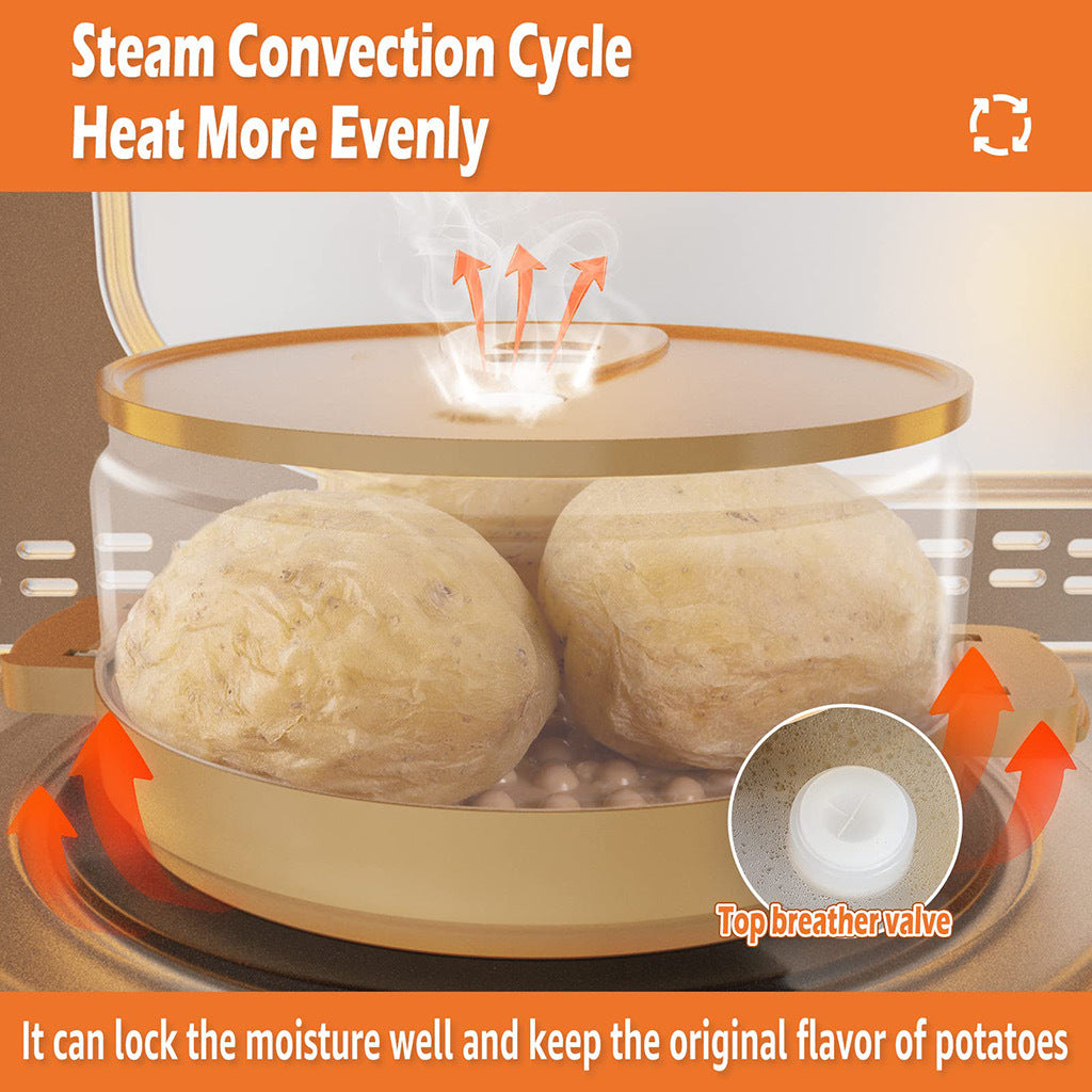 Mikrowellen-Kartoffelgarer – Schnelles Back-Gadget für Zuhause